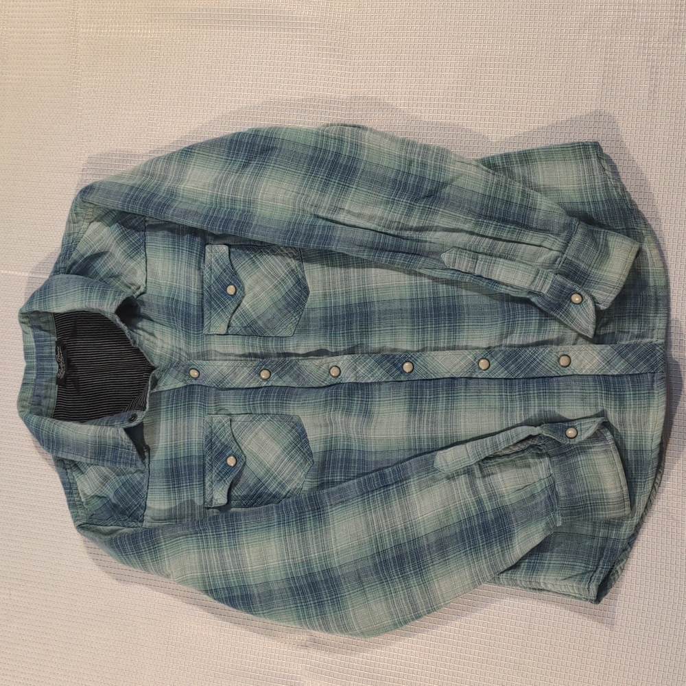 Lucky Brand Pearl Snap Women's Western Long Sleeve